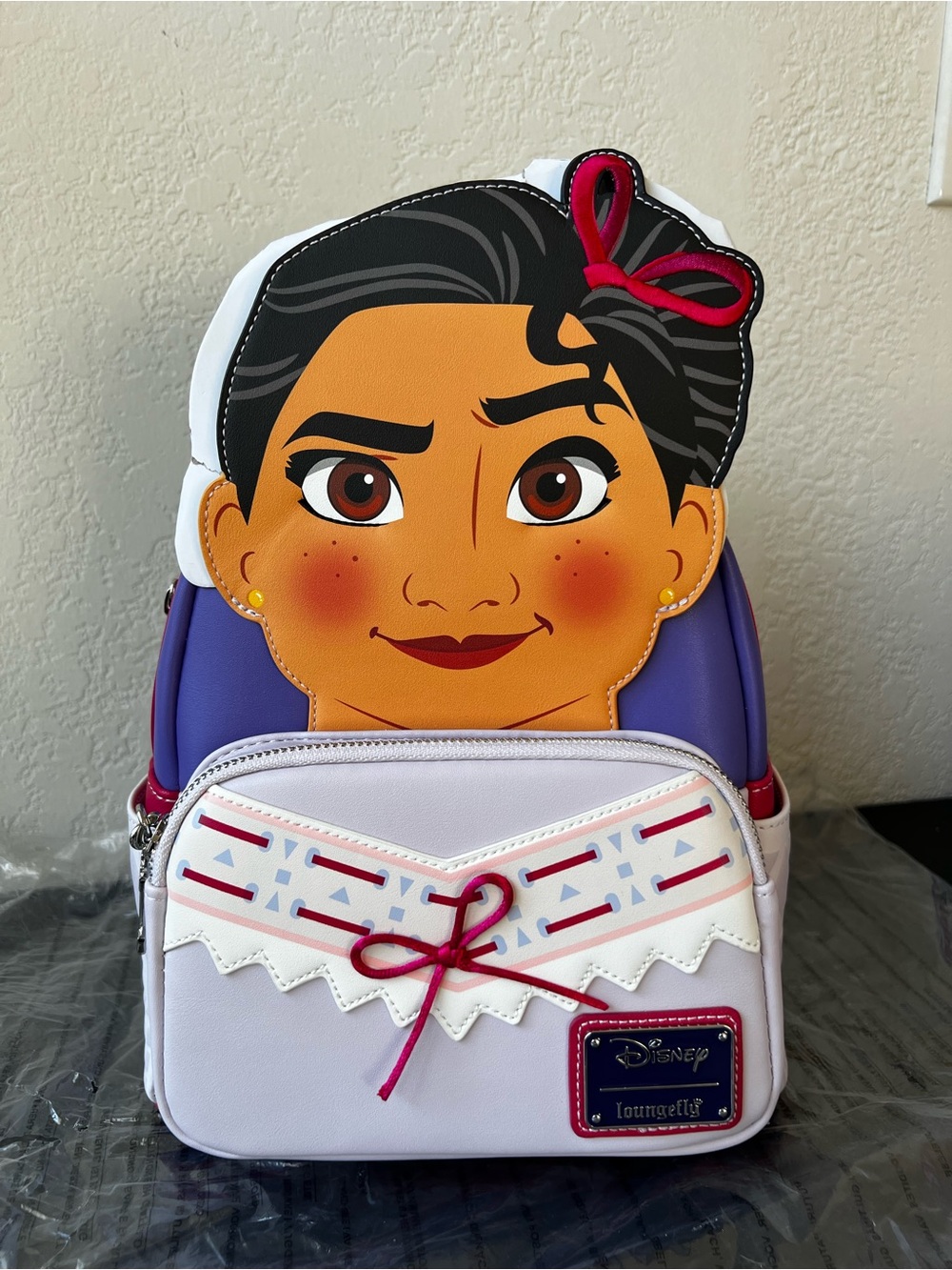 Loungefly Disney Encanto Luisa Madrigal Figural Mini Backpack - NWT